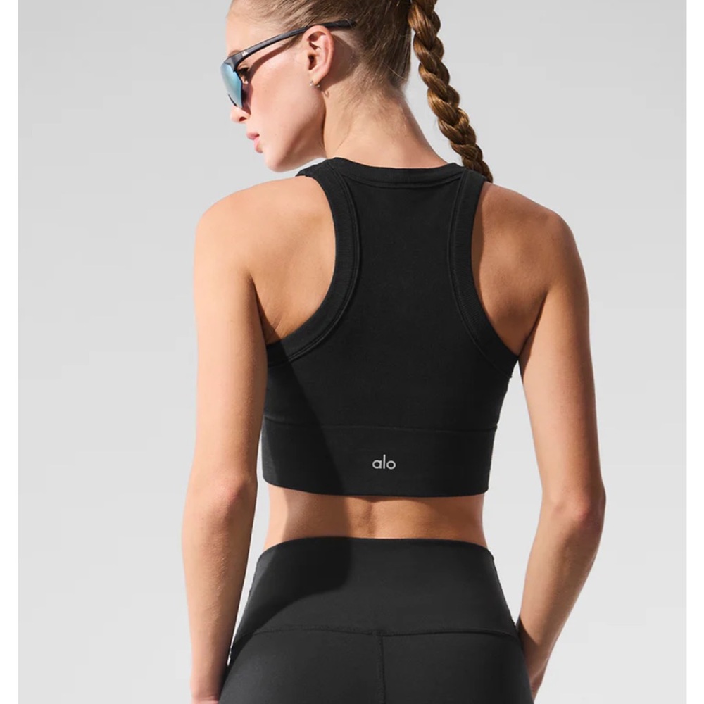 ALO Yoga Black Tank Top